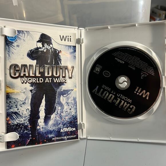 Nintendo Wii Call of Duty World at War Video Game - Picture 3 of 5